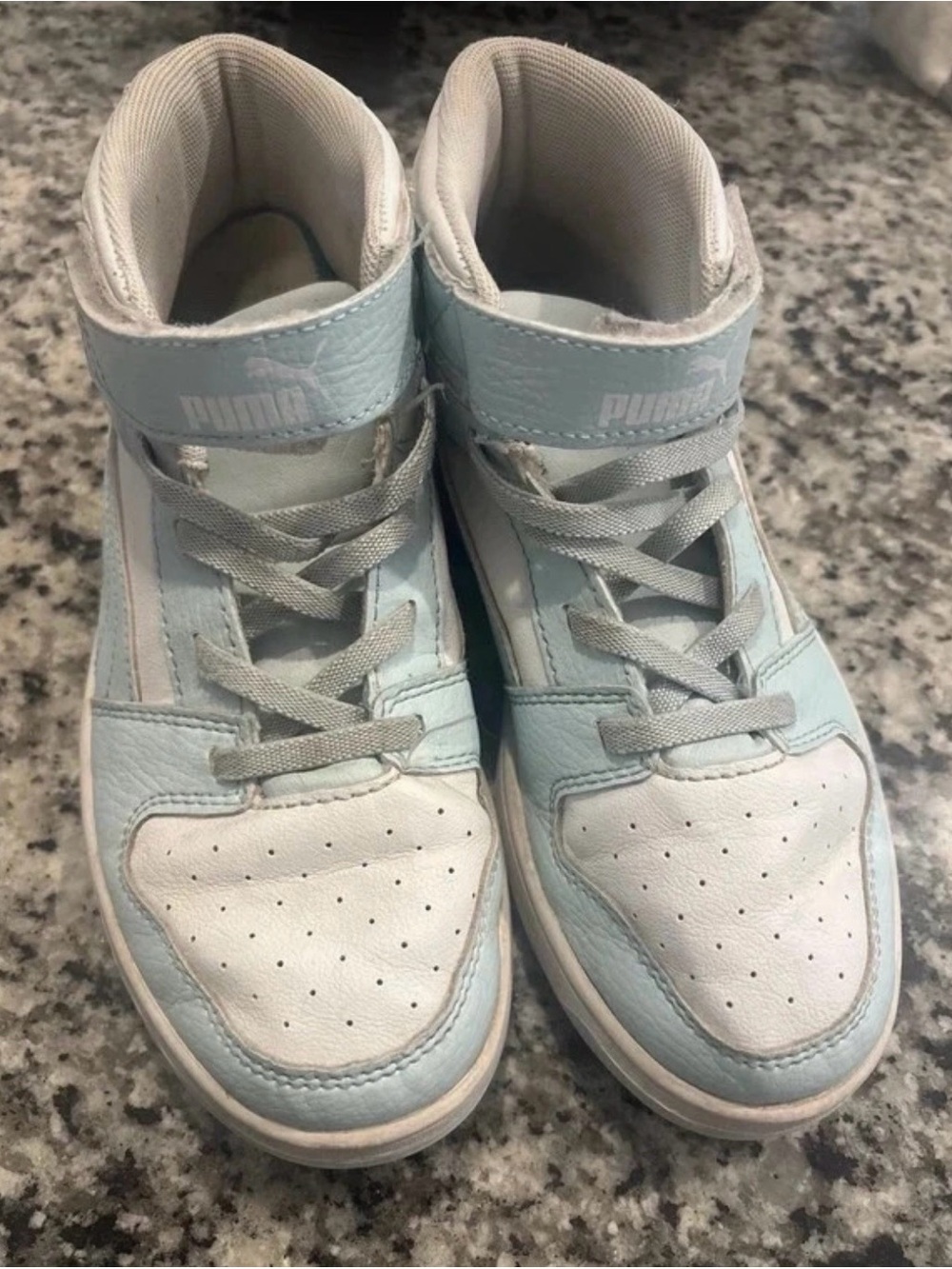 Girls Puma high tops